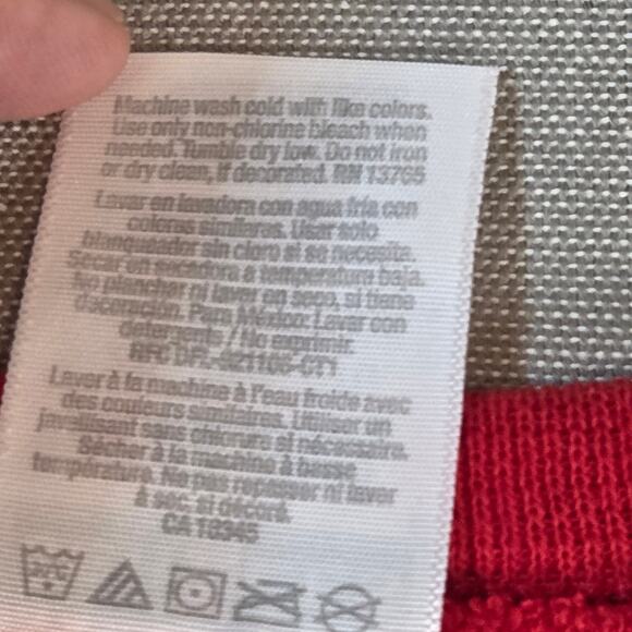 NuBlend 2XL Ugly Christmas Sweater Red Holiday Graphic Pullover Sweatshirt - Picture 4 of 8